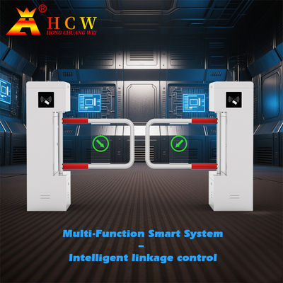 Radar Supermarket Entrance Turnstile Automatic Induction Two Way Pedestrian Swing Gate