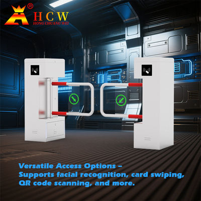 Radar Supermarket Entrance Turnstile Automatic Induction Two Way Pedestrian Swing Gate