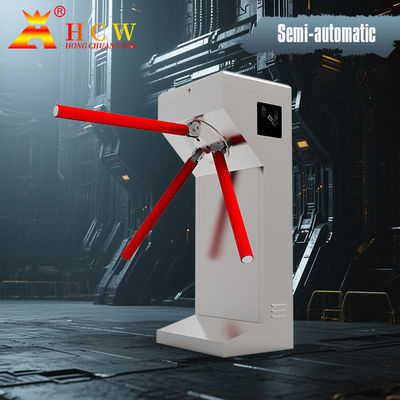 HCW Bidirectional Tripod Turnstile Gate 24v Working Voltage Entry Systems