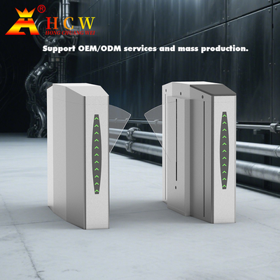 Gym Smart RFID Card  Flap Barrier System Access Control Turnstile Gate