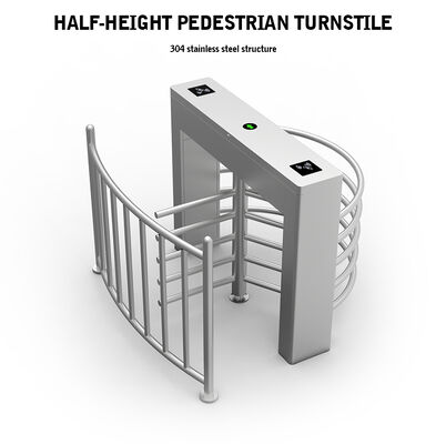HCW Automatic Turnstile Gate with Biometric Integration RS485 Interface and 20 People/Minute Throughput