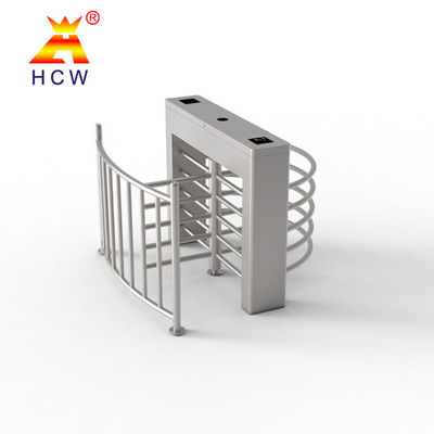 Duurzame Geteste Turnstile 1.5mm Dikte 20 van de Poort Volledige Hoogte Personen/Min