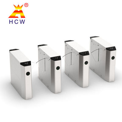 De intrekbare Opkomst IP54 van Wing Gate Turnstile With Time van de Klepbarrière