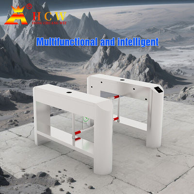 HCW Buitentoegangscontrole voor voetgangerspoorten SS304 Fast Channel Turnstile Barrier Gate