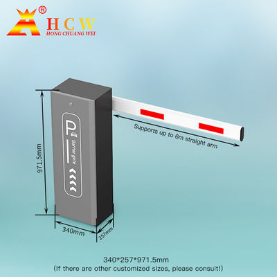HCW CE EMC Tolbarrière / Aangepaste 3,5 m Lange Voertuig Boombarrière Systeem