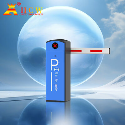 HCW-parkeerbarrièrepoort met instelbare werkingssnelheid koudgewalst staal chassis en aluminium/schuimarmen voor verbeterde beveiliging